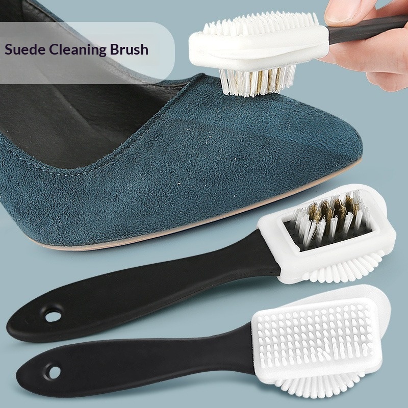 Shoe Cleaning Brush - 1/2pcs 3 Side Cleaning Convenience S-Shaped