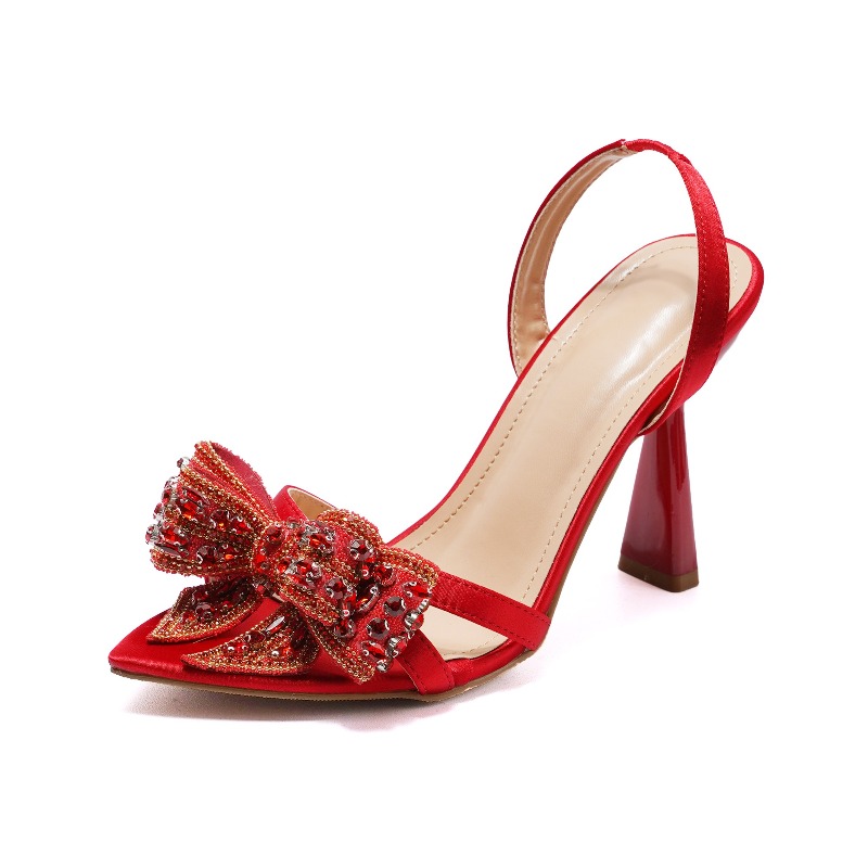 New Women's Pointed Rhinestone - Shoe Tree ulasan dan harga