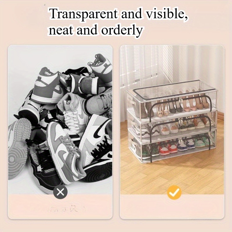 One Clear Shoe Storage Box - C - Sneaker Box ulasan dan harga