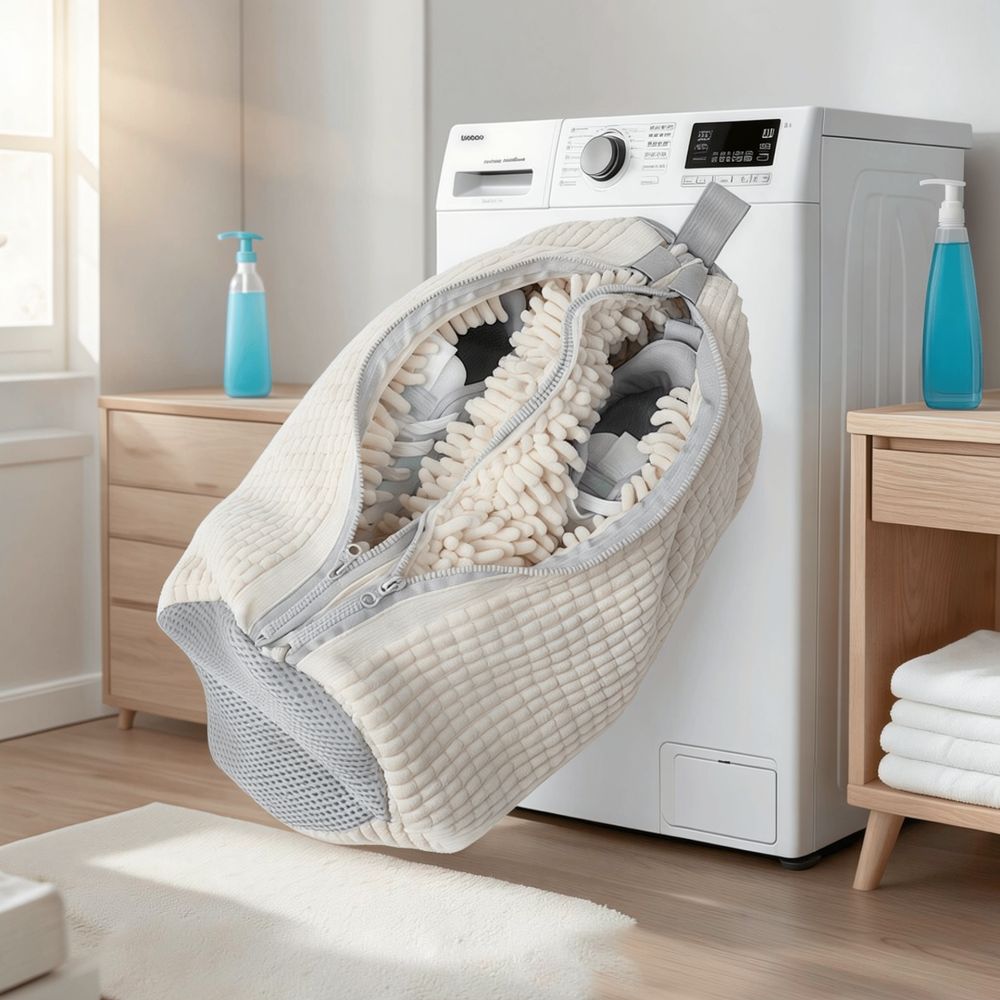 Thickened Mesh Shoe Cleaning B - Sneaker Protector ulasan dan harga
