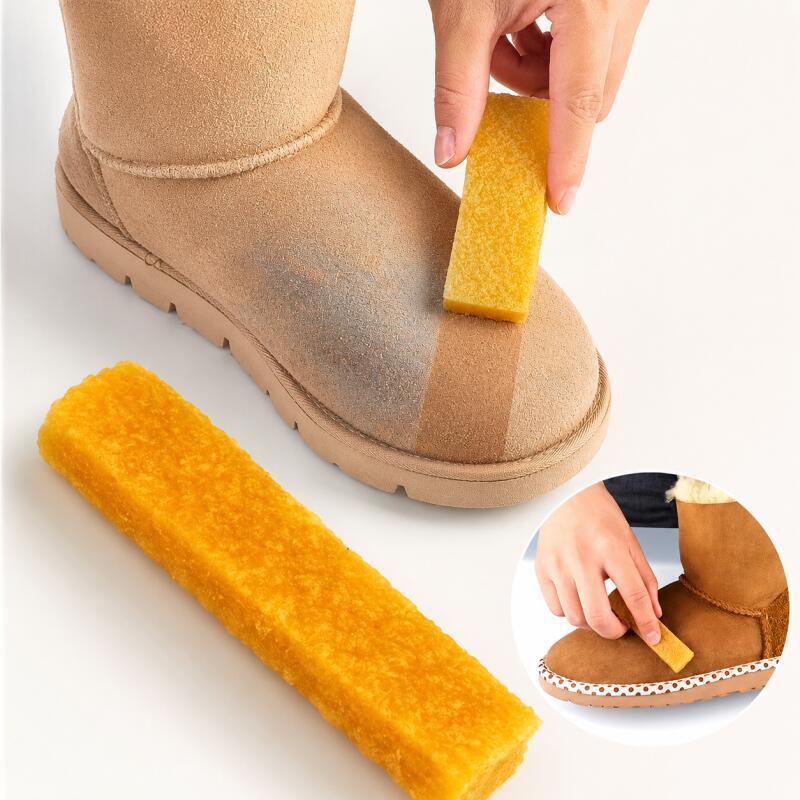 1Pc Suede & Faux Leather Shoe  - Shoe Cleaning Brush ulasan dan harga
