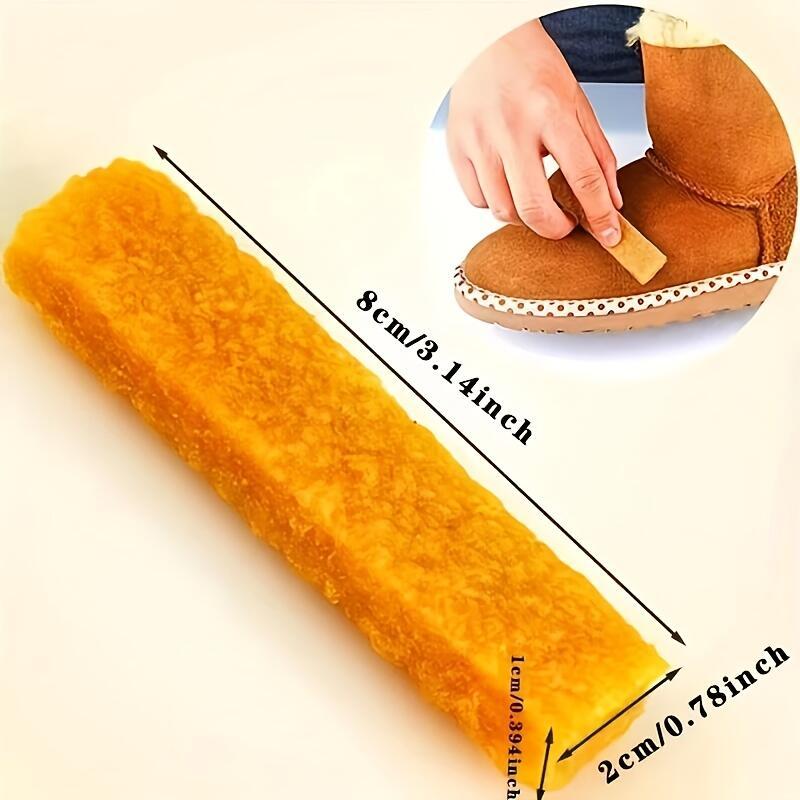 1Pc Suede & Faux Leather Shoe  - Shoe Cleaning Brush ulasan dan harga