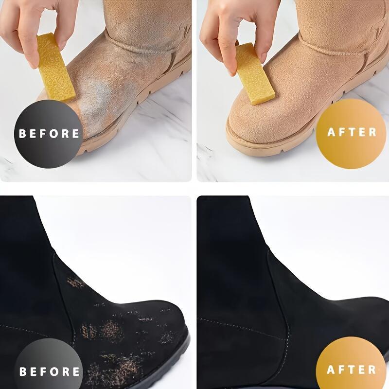 1Pc Suede & Faux Leather Shoe  - Shoe Cleaning Brush ulasan dan harga