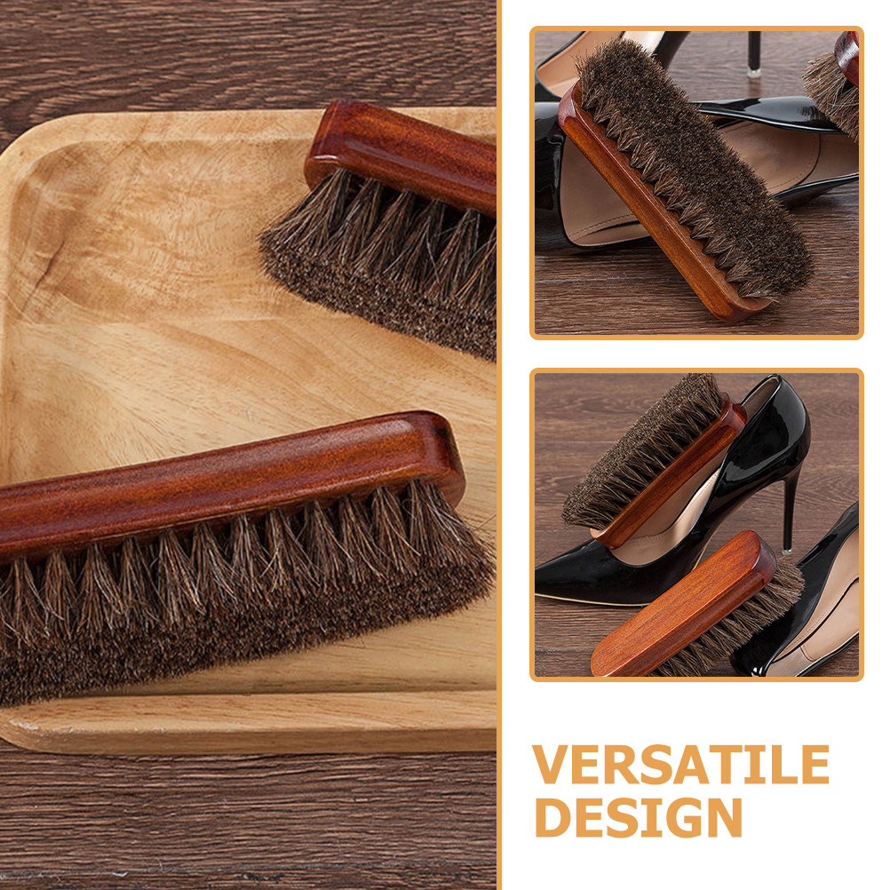 2Pcs Shoe Polishing Brush Hors - Sneaker Cleaner ulasan dan harga